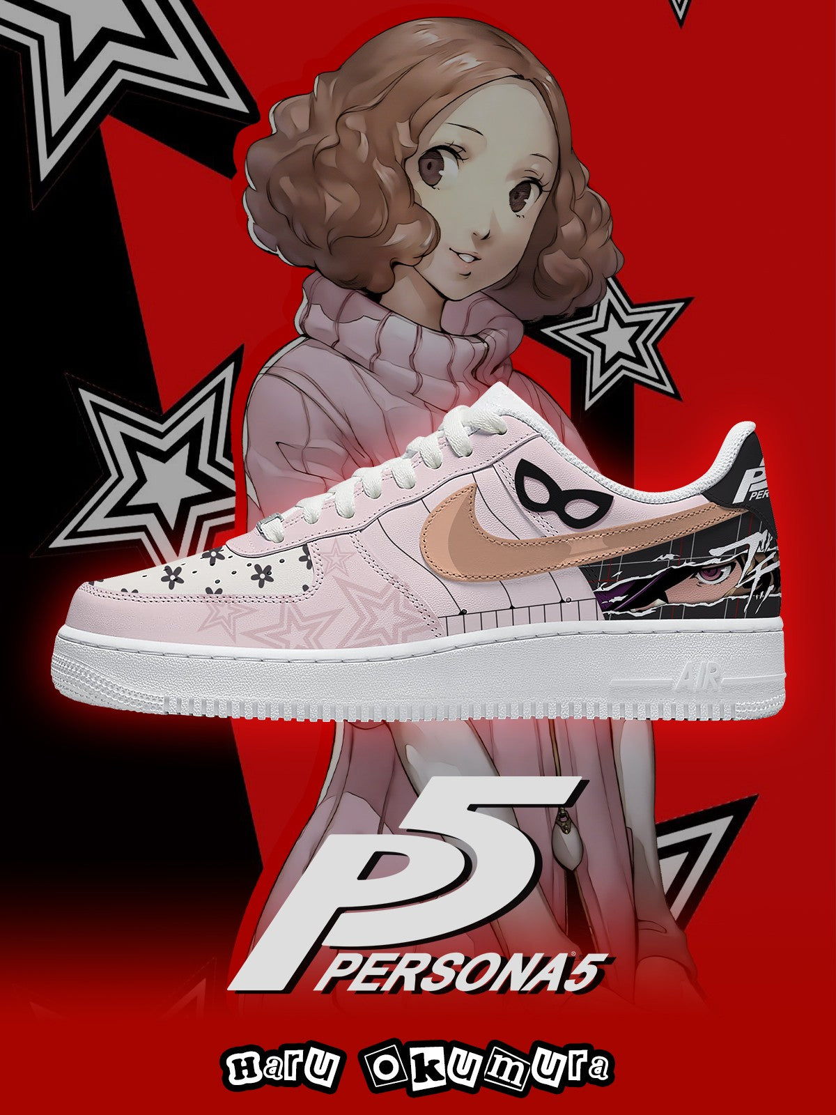 Haru Okumura V.1 Custom Air-Style Sneakers