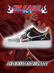 Zapatillas Air-Style personalizadas de Ichigo Kurosaki