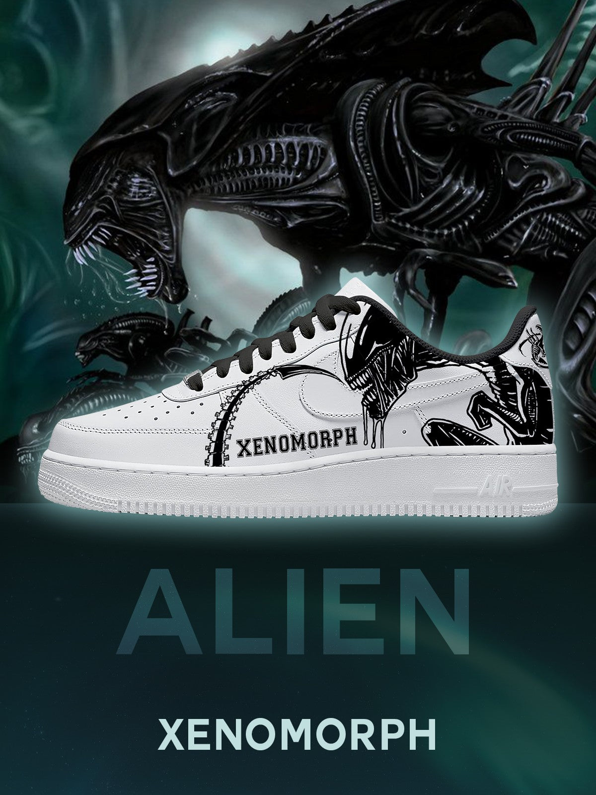Zapatillas deportivas personalizadas Xenomorph V.2 Air-Style