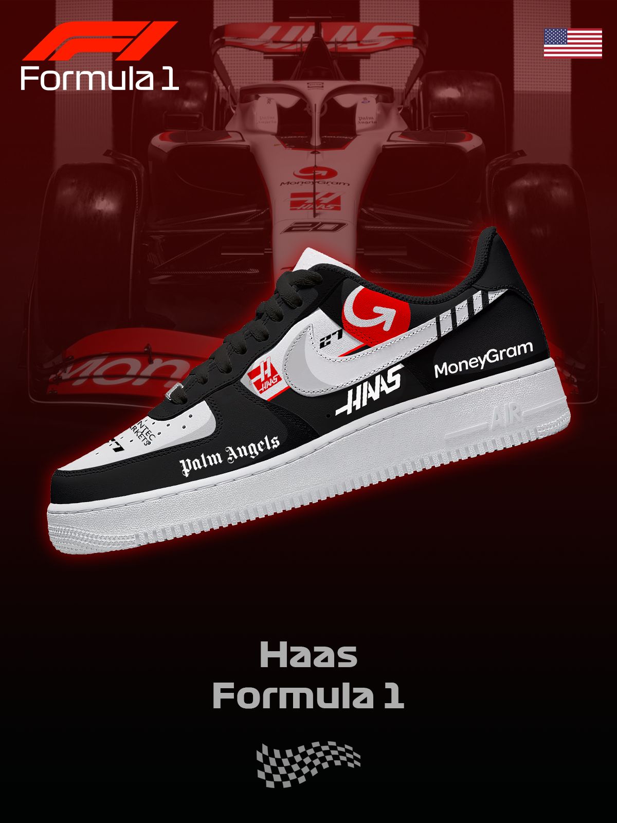 MGH F.1 Custom Air-Style Sneakers