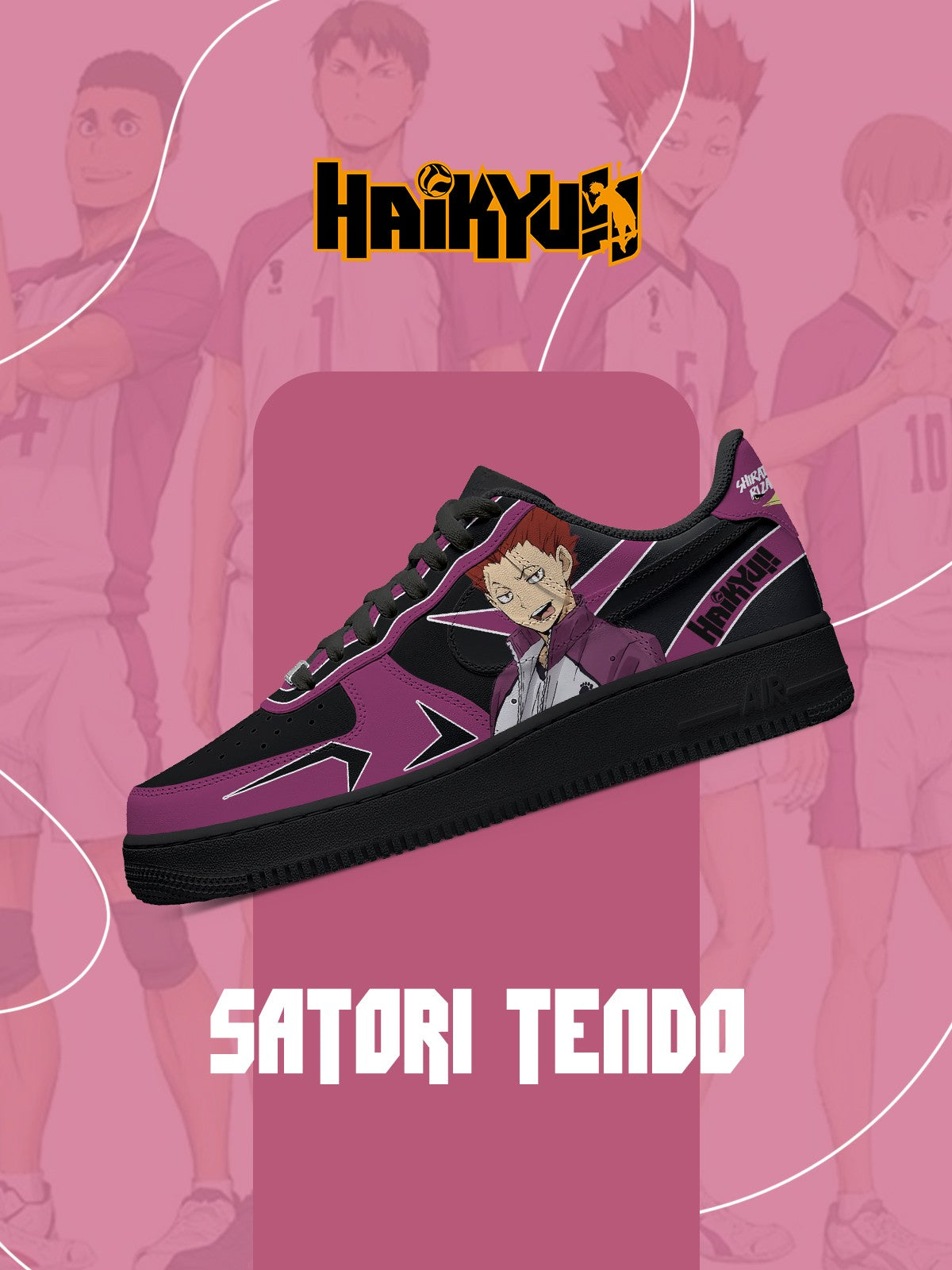 Satori Tendo V.1 Custom Air-Style Sneakers