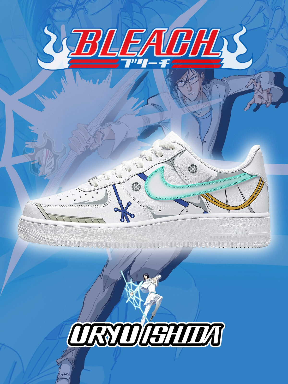 Zapatillas Air-Style personalizadas de Uryu Ishida