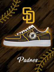 Zapatillas deportivas personalizadas estilo Air de San Diego Baseball V.2