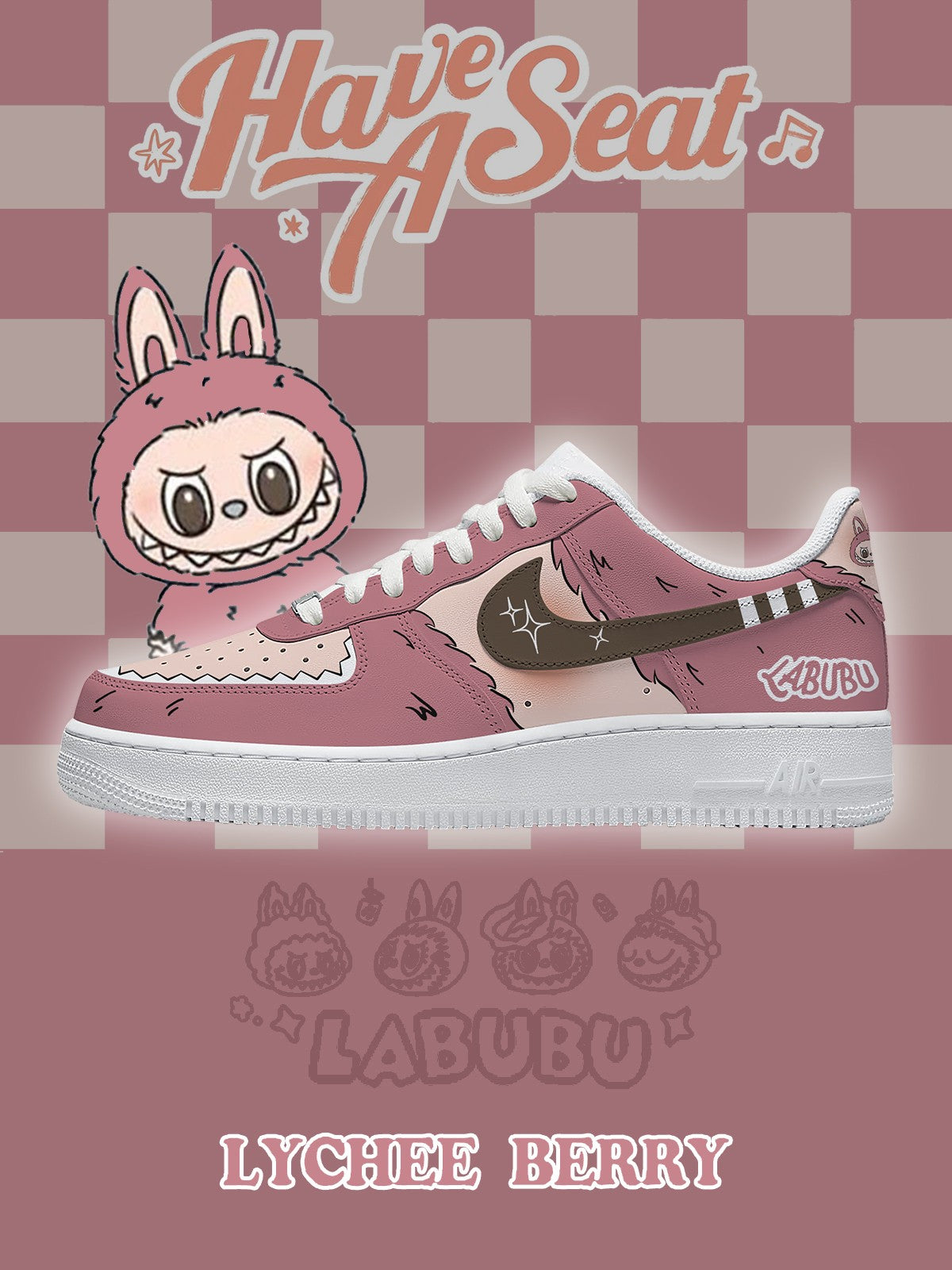 Lychee Berry V.2 Custom Air-Style Sneakers