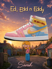 Sarah V.1 Custom High-Top Sneakers
