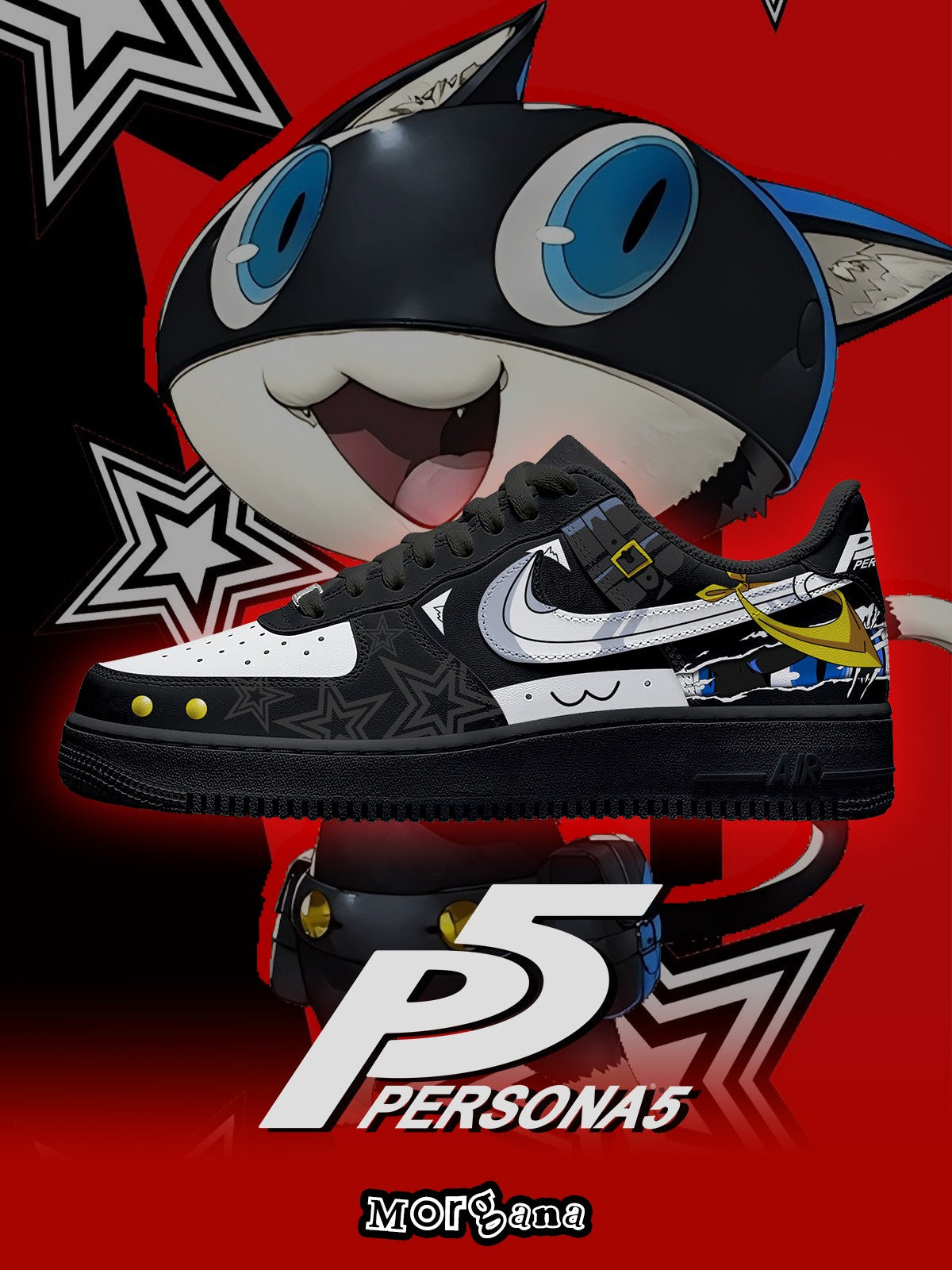 Morgana V.1 Custom Air-Style Sneakers