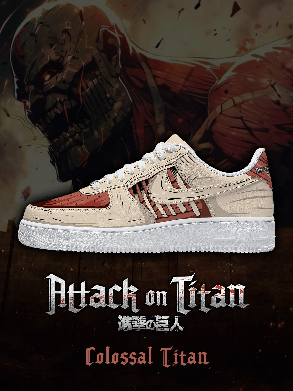 Colossal Titan V.1 Custom Air-Style Sneakers