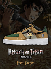 Eren Jaeger V.1 Custom Air-Style Sneakers