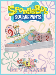 Gary the Snail V.1 Custom Air-Style Sneakers