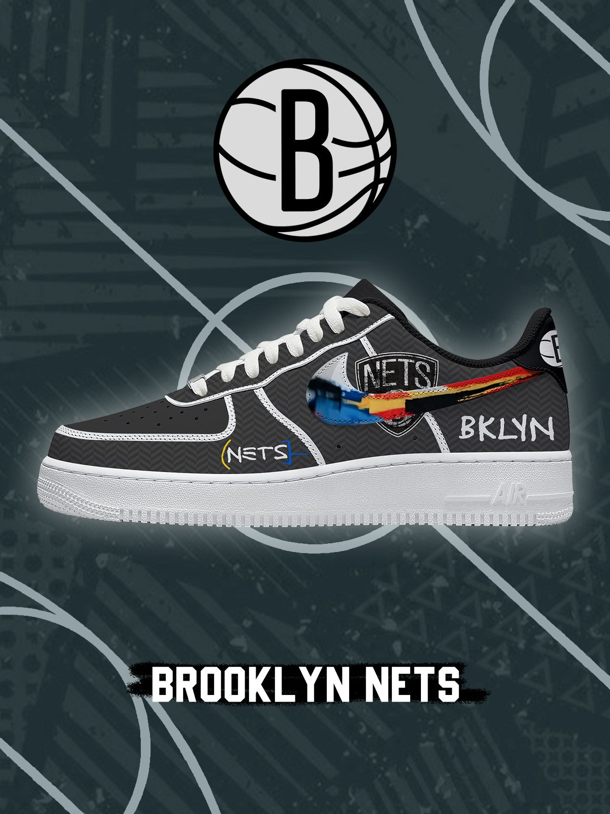 Zapatillas de baloncesto Brooklyn Basketball V.3 personalizadas estilo Air