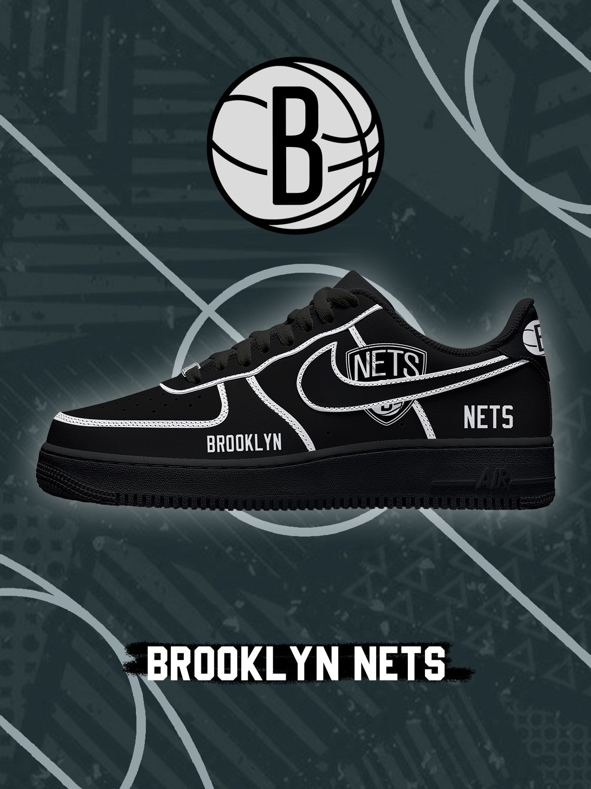 Zapatillas de baloncesto Brooklyn V.4 personalizadas estilo Air