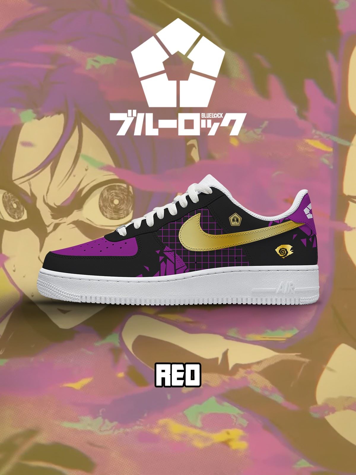 Zapatillas deportivas personalizadas estilo Air Reo Mikage No.1