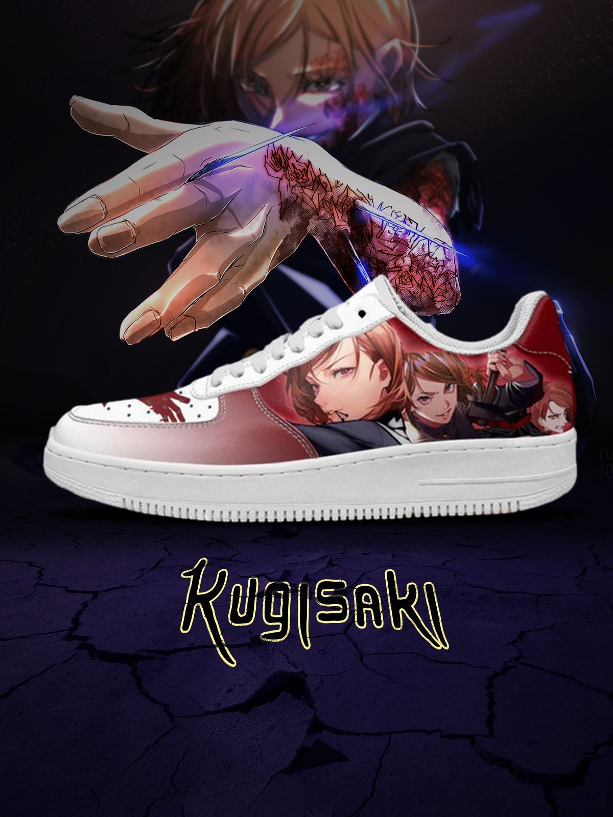Nobara Kugisaki No.2 Custom Air-Style Sneakers