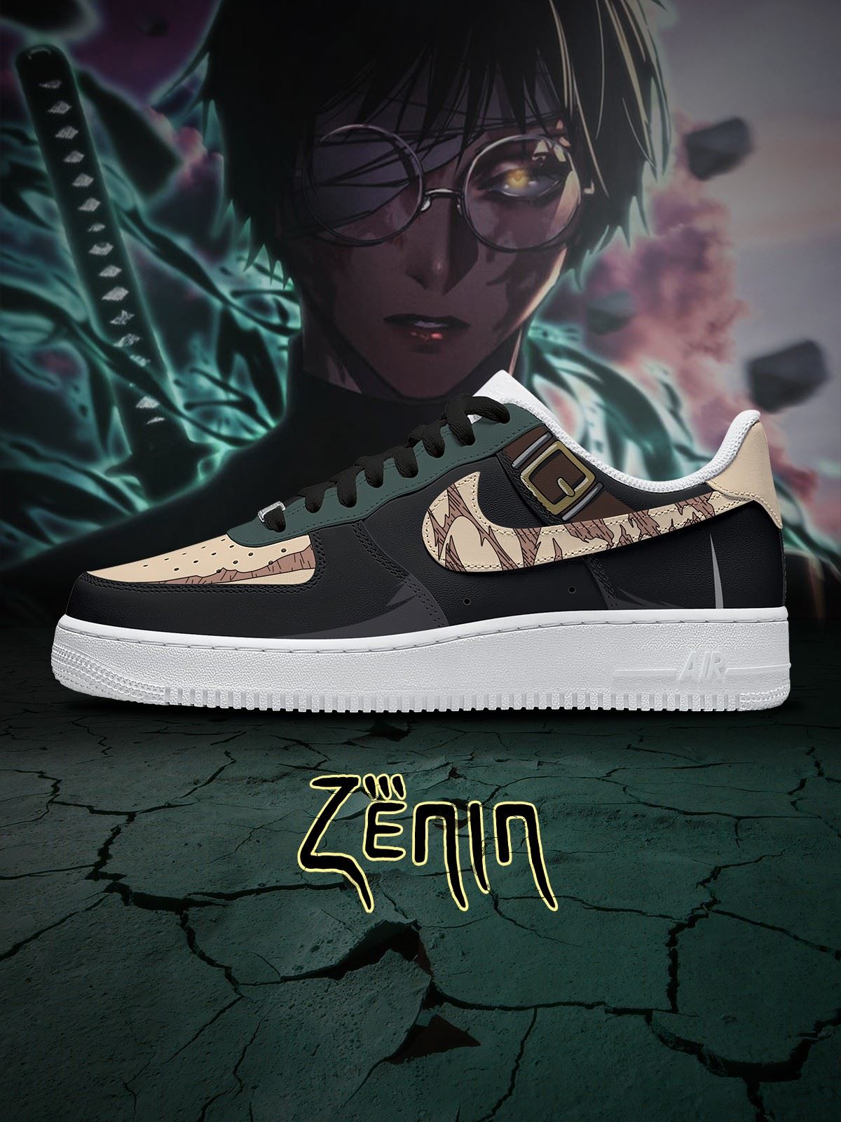 Maki Zenin Custom Air-Style Sneakers
