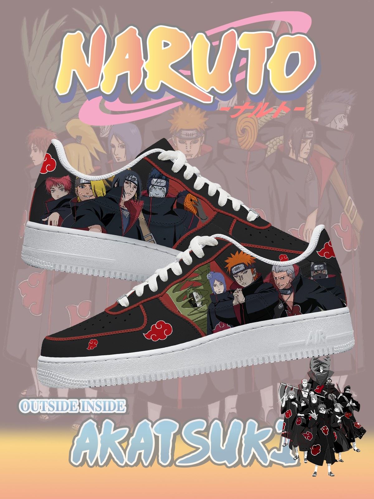 Zapatillas deportivas personalizadas Akatsuki V.3 Air-Style