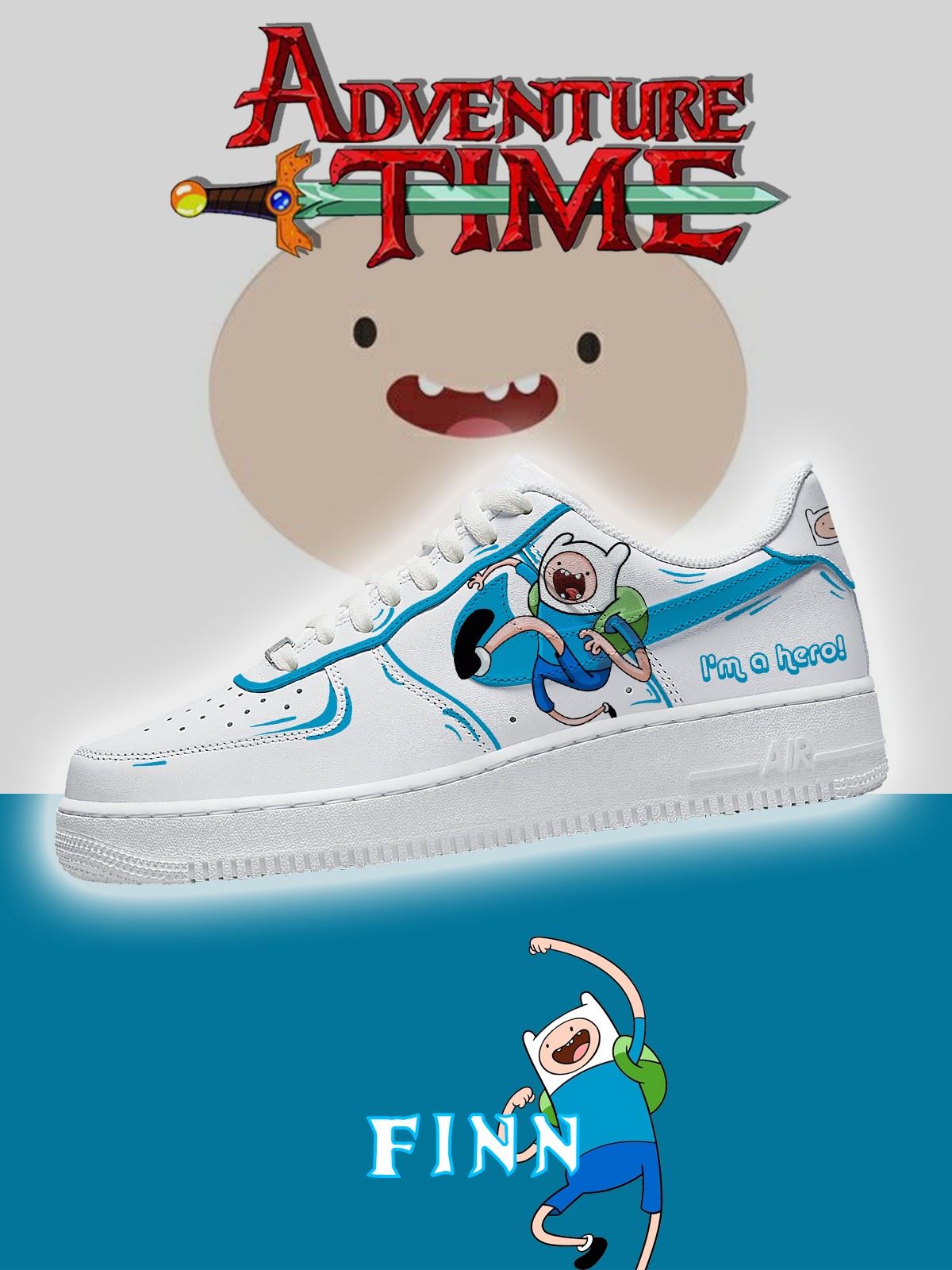 Finn V.1 Custom Air-Style Sneakers