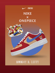 Zapatillas deportivas personalizadas Monkey D. Luffy V.1 Air-Style