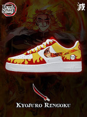 Kyojuro Rengoku Custom Air-Style Sneakers