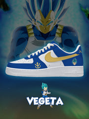 Vegeta No.1 Custom Air-Style Sneakers