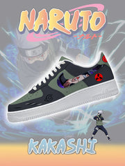 Zapatillas deportivas personalizadas estilo Air de Kakashi n.° 1