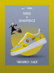 Zapatillas deportivas estilo aire personalizadas Vinsmoke Sanji V.1