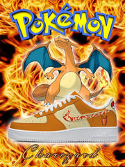 Nr. 0006 Charizard Style 1 Custom Air-Style Sneakers