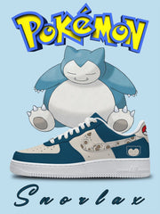 Nr. 0143 Snorlax Custom Air-Style Sneakers
