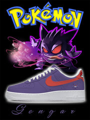 No.0094 Gengar Style 2 Custom Air-Style Sneakers