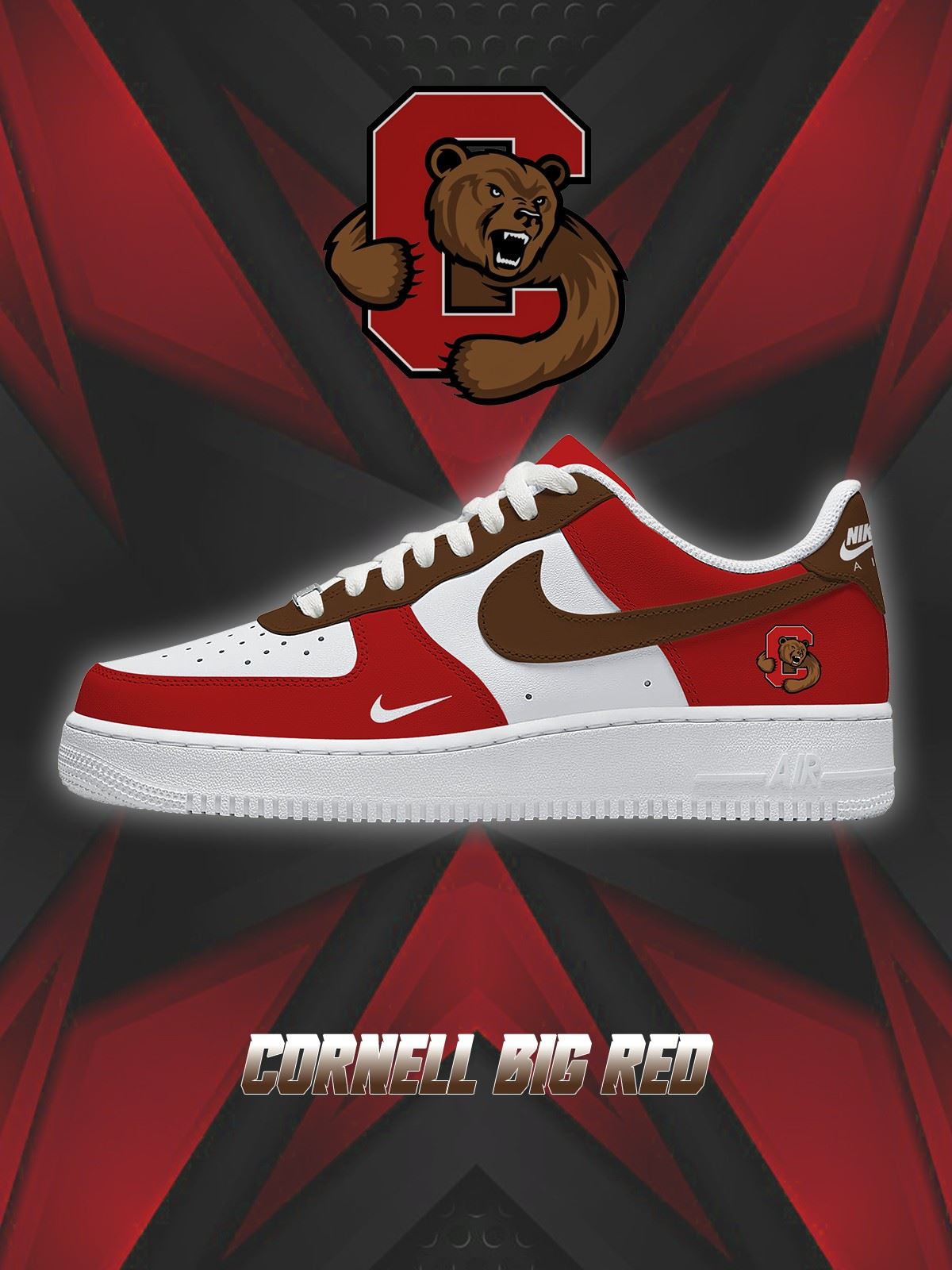 Zapatillas Air-Style personalizadas de Cornell College