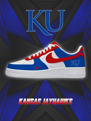 Zapatillas Air-Style personalizadas de Kansas College