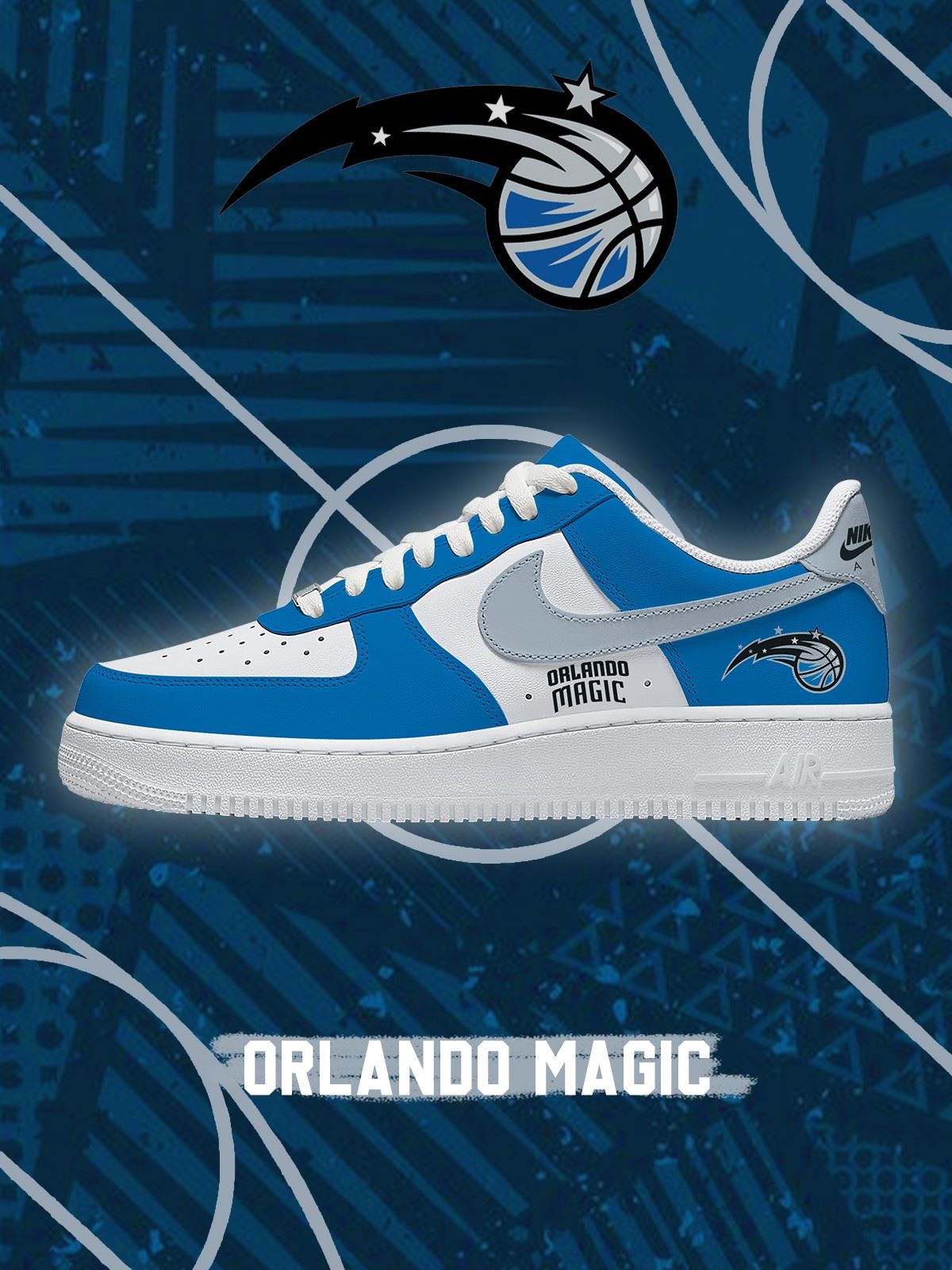 Zapatillas Air-Style personalizadas de baloncesto de Orlando