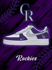Zapatillas deportivas personalizadas estilo Air de Colorado Baseball
