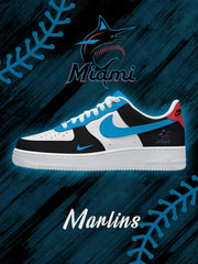Zapatillas Air-Style personalizadas de Miami Baseball