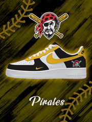 Zapatillas Air-Style personalizadas de béisbol de Pittsburgh
