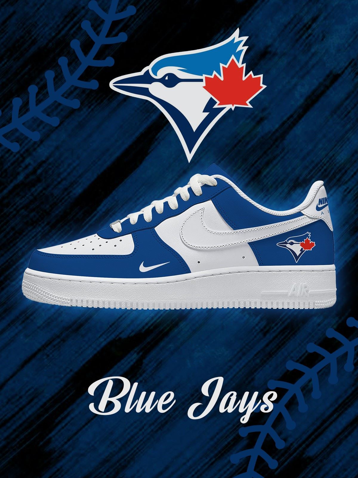 Zapatillas Air-Style personalizadas de béisbol de Toronto