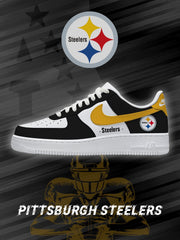 Zapatillas Air-Style personalizadas de fútbol de Pittsburgh