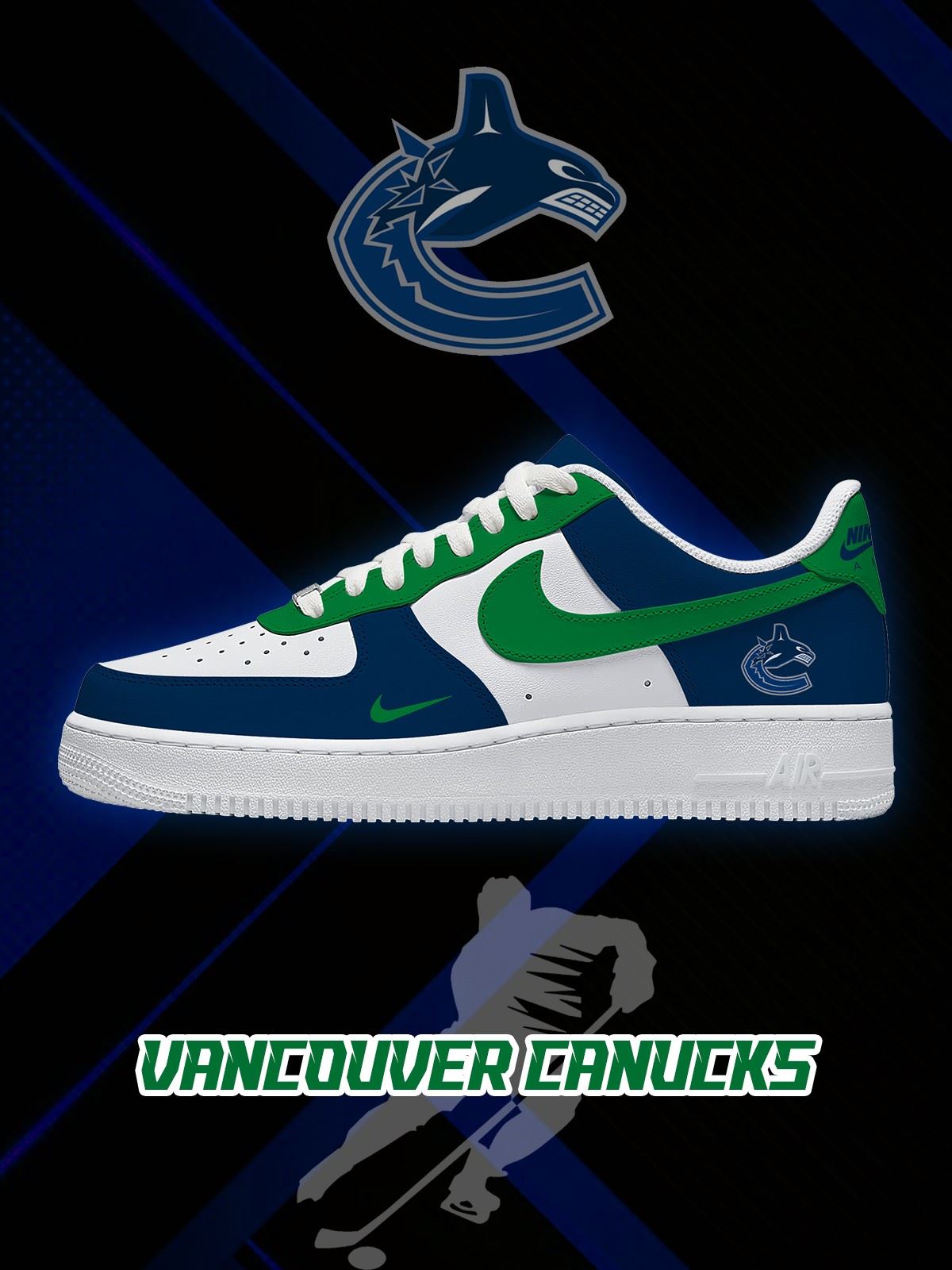 Zapatillas deportivas personalizadas Vancouver Hockey V.1 Air-Style