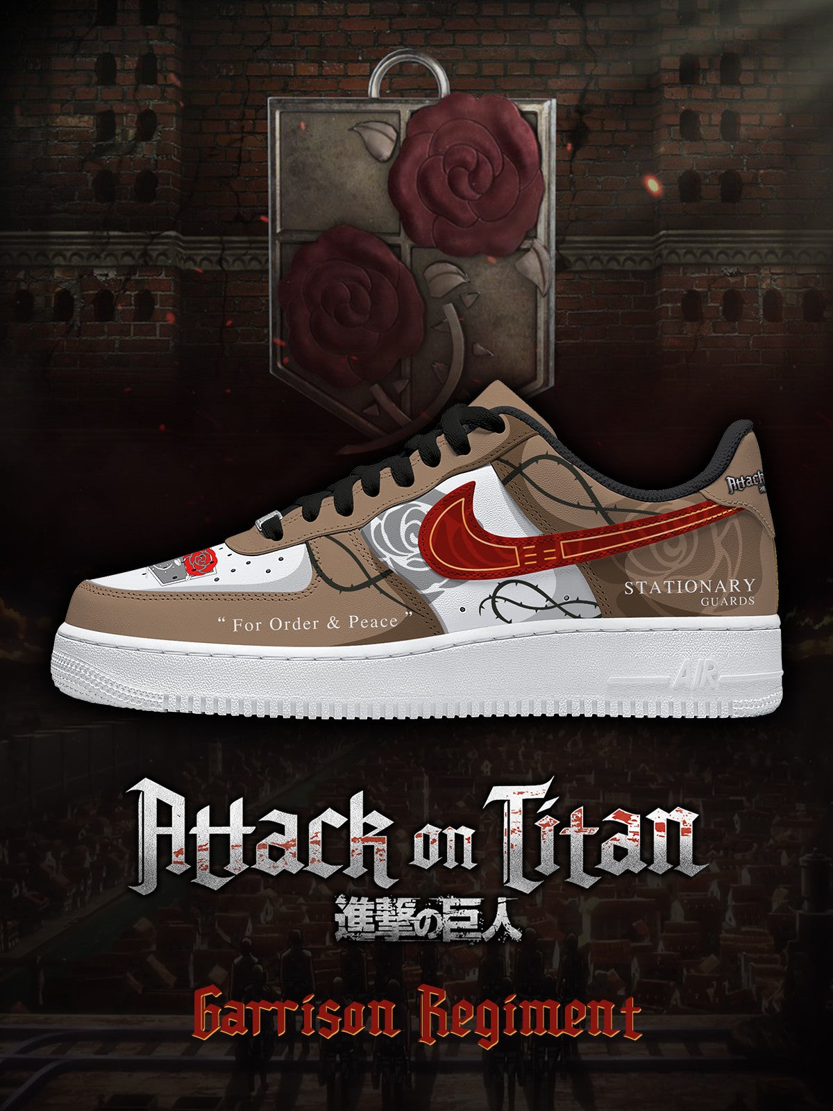 Garrison Regiment V.1 Custom Air-Style Sneakers