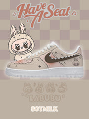 Zapatillas deportivas personalizadas estilo Air de leche de soja V.1