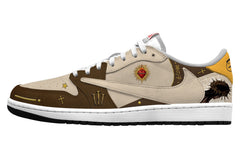 Jesus Christ V.1 Custom TS Low Sneakers