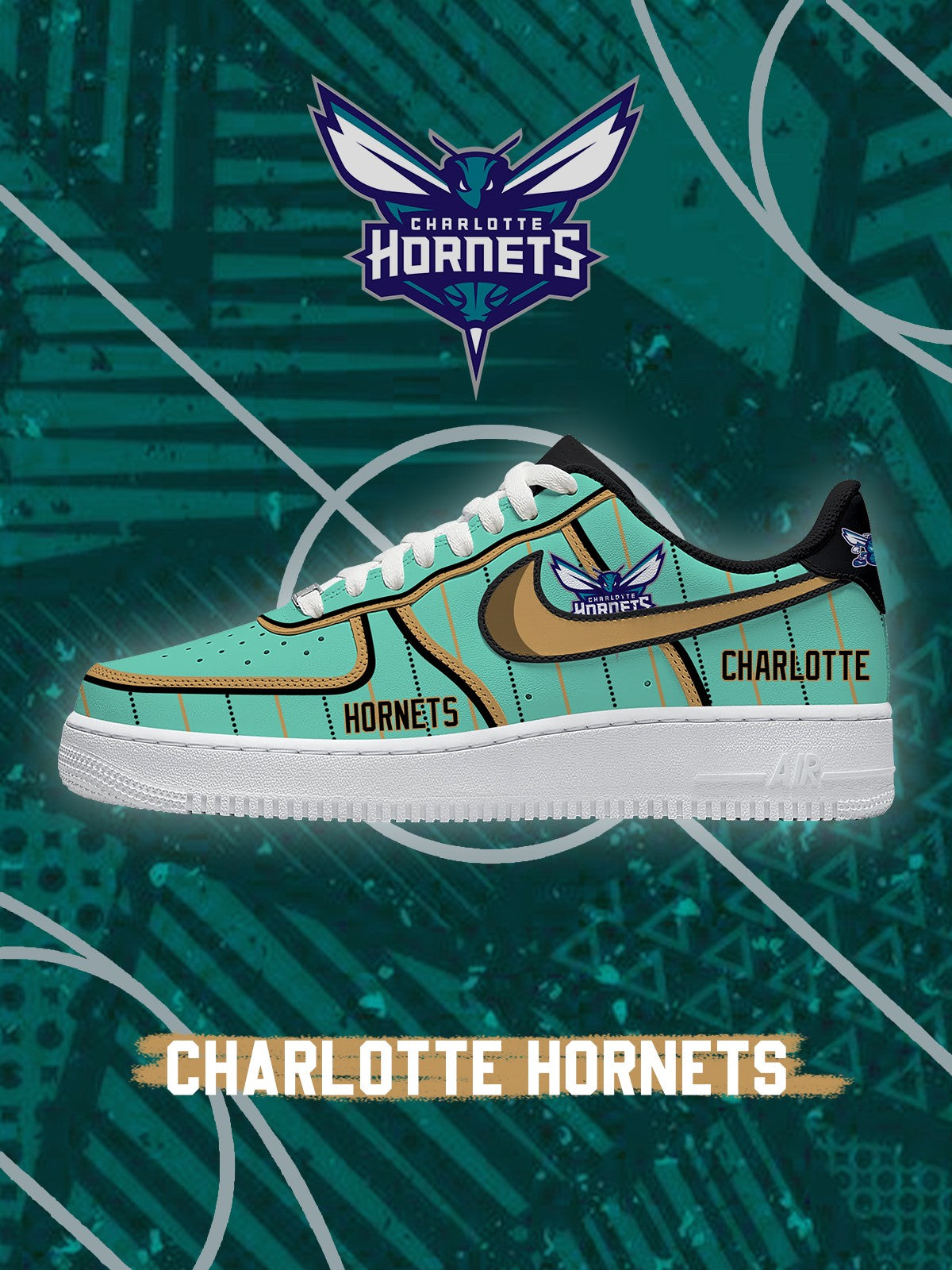 Zapatillas Charlotte Basketball V.2 personalizadas estilo Air