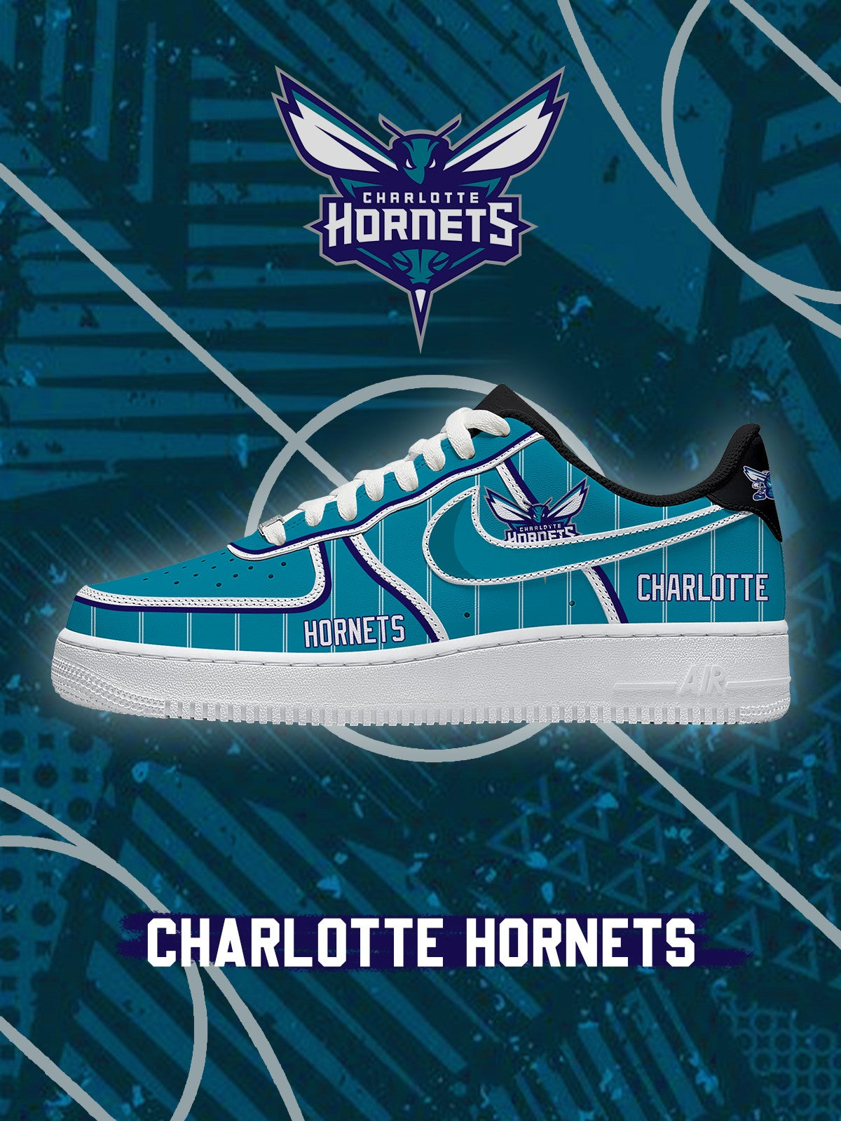 Zapatillas Charlotte Basketball V.3 personalizadas estilo Air
