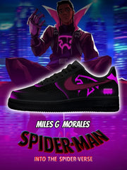 Miles G  Morales V.1 Custom Air-Style Sneakers
