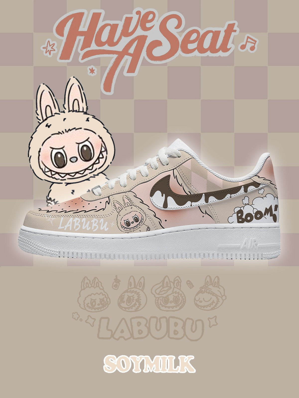 Soymilk V.3 Custom Air-Style Sneakers