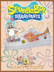 Sandy Cheeks V.1 Custom Air-Style Sneakers