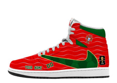 World Cup 2026 Portugal V.1 Custom TS High Sneakers
