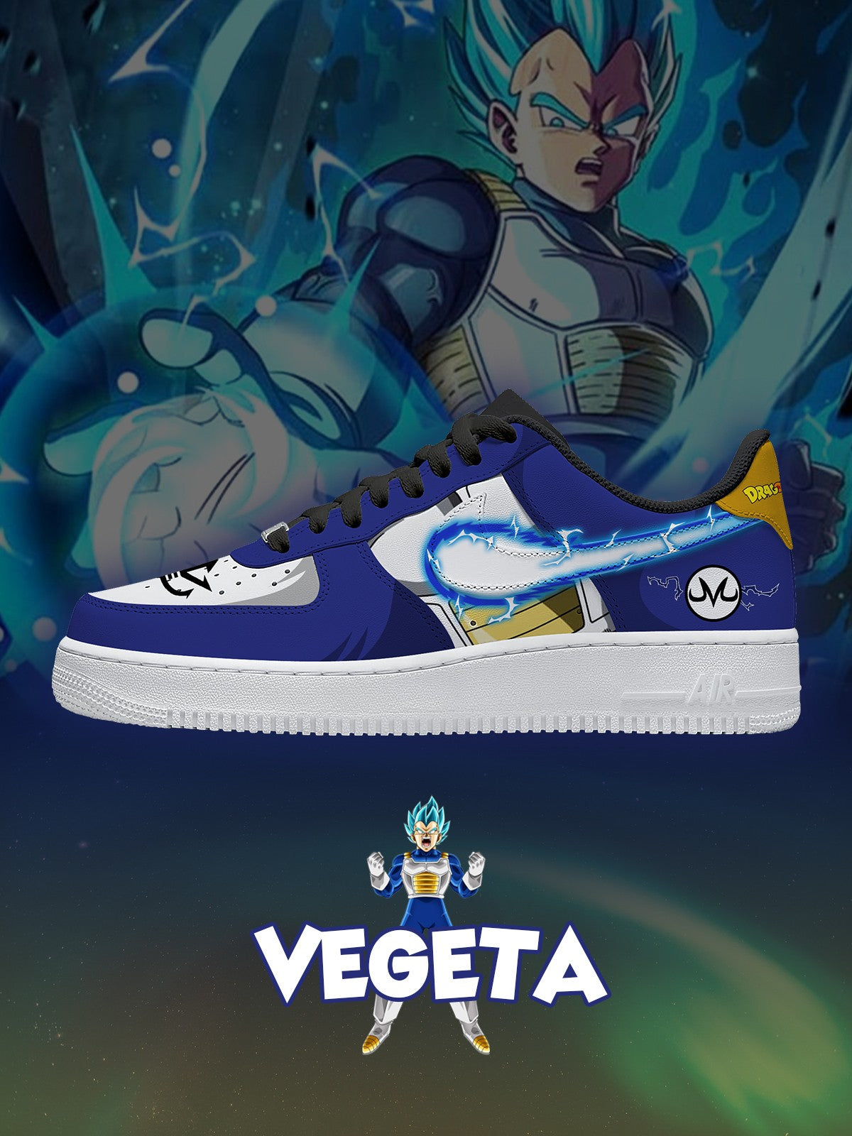 Vegeta V.4 Custom Air-Style Sneakers