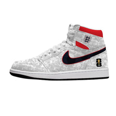 World Cup 2026 England V.1 Custom High-Top Sneakers