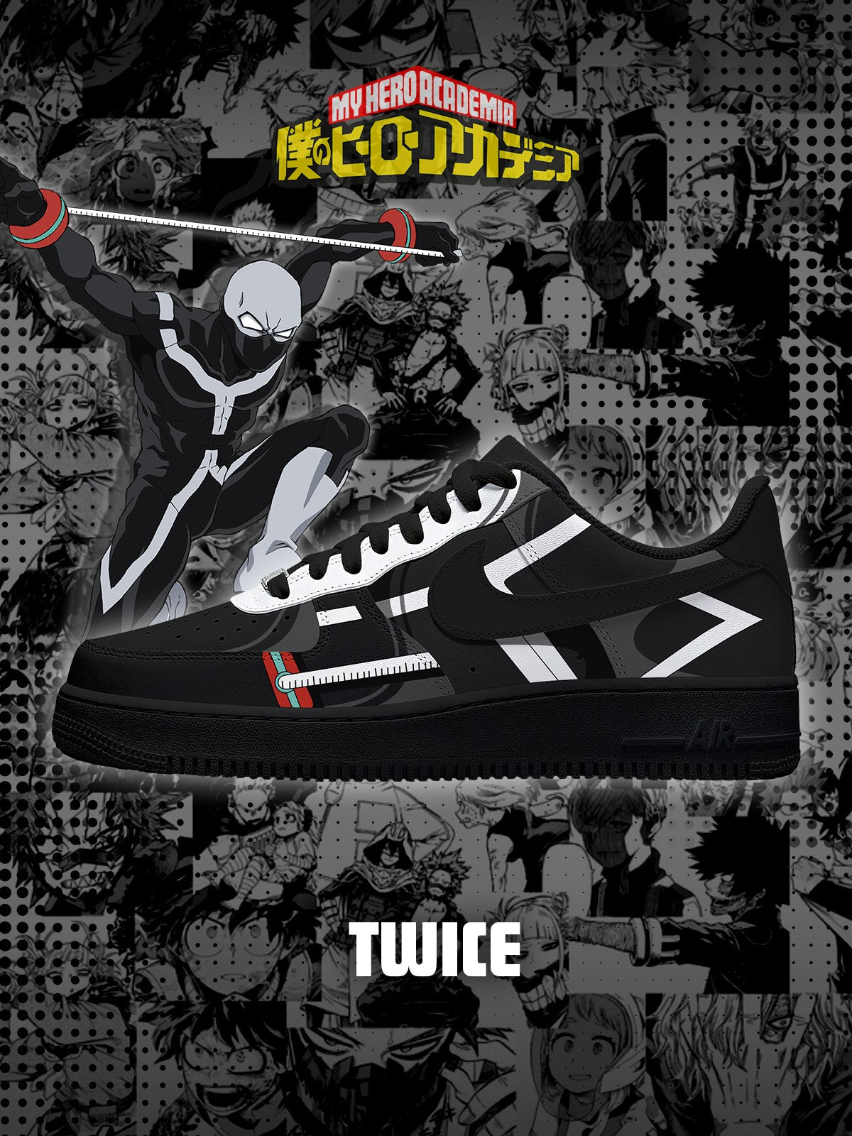 Zapatillas deportivas Air-Style personalizadas dos veces