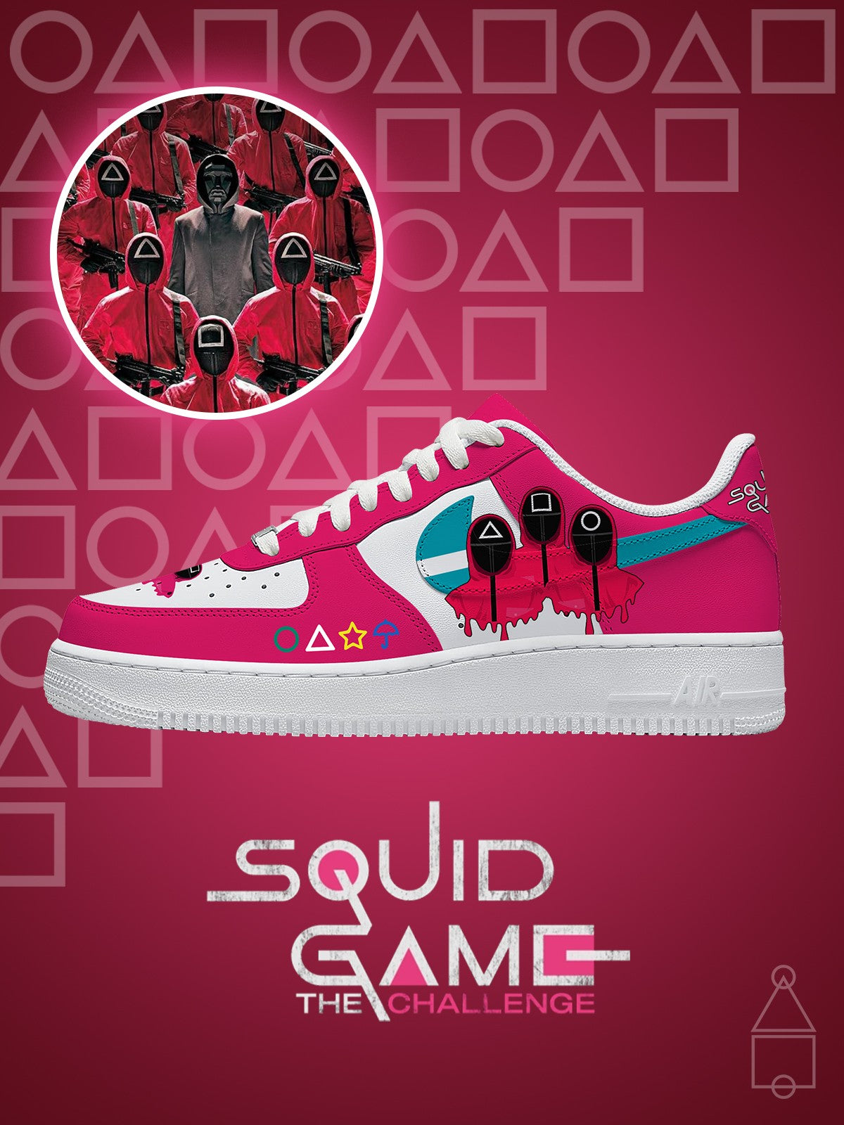 Zapatillas deportivas personalizadas estilo Air Guards V.1